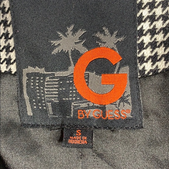 Guess Black/White Houndstooth Jacket - Picture 7 of 7